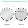GIMBELEN LED Runder Badspiegel mit Beleuchtung, 3 Produktbild-Vorschau 2