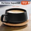 MIAMIO - 4 x 320 ml Cappuccinotassen Set, Cappuccino Tassen Produktbild-Vorschau 5