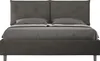 ITYHOME - Gepolstertes Bett mit Bettkasten 160x190 mit Produktbild-Vorschau 1