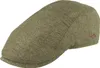 Göttmann Herren Sommer Flat-Cap aus Seide mit UV-Schutz 40+ in grün