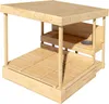 Sandkasten MAX mit Dach und Matschküche Holzsandkasten Produktbild-Vorschau 5