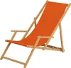 Gartenstuhl terracotta Sonnenliege Strandstuhl Sonnendach Produktbild-Vorschau 4