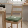 Sedák na stoličku zelený 40x40 cm EMI Náhľad obrázku produktu 5