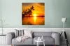MuchoWow® Poster Sonnenuntergang - Wasser - Pflanzen - Produktbild-Vorschau 5