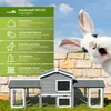 MyAnimal Hasenstall MH-03 | Hasenkäfig Zweistöckig - Produktbild-Vorschau 2