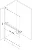 Mexen Kioto+ L Duschwand mit Walk-in-Regal 90 x 200 cm, Produktbild-Vorschau 6