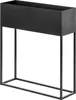 KADAX Ampio portafiori con vaso 60x70 cm, acciaio, nero Anteprima dell’immagine prodotto 11