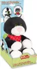 A plush cat toy in its retail packaging. Produktbild-Vorschau