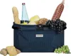 anndora Einkaufskorb - Henkelkorb blau Hahnentritt48 cm Produktbild-Vorschau 7