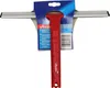 A Vileda window squeegee with a red handle and silver blade, presented in its retail packaging. Podgląd zdjęcia produktu