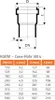 A diagram showing dimensions and a table with product specifications for KGEM - Coex-Rohr SN 4. Náhľad obrázku produktu