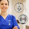 Krankenpflegeuhr mit Samtbeutel Set Krankenschwesteruhr aus Produktbild-Vorschau 5