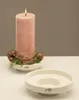 SANDRA RICH, Kerzenständer SHINE Porzellan. 16 cm. Creme Produktbild-Vorschau 2