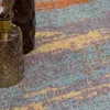 Hochflor Teppich Wohnzimmer Shaggy Modern Vintage Produktbild-Vorschau 3