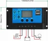 40A 12V 24V automatický solárny regulátor nabíjania PWM Náhľad obrázku produktu 7