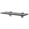 vidaXL Mensola galleggiante in vetro 30x10 cm 8 mm Anteprima dell’immagine prodotto 6
