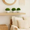 Relaxdays - Plantes artificielles, lot de 3, plantes Voir les images du produit 2
