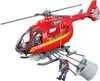 Helikopter brandweer met licht- en geluidseffecten, 38 cm Productafbeelding-voorbeeld 1