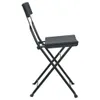 Bistrostühle 2 Stk. Klappbar Schwarz Poly Rattan und Stahl Produktbild-Vorschau 5