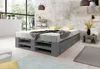 Lermowood Palettenbett M2 200 x 200 cm mit Lattenrost und 2 Produktbild-Vorschau 1