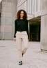 OXMO OXChakira : Pantalon chino pour femme, modèle Damen, Voir les images du produit 8
