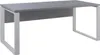 Schreibtisch 170x80cm Arbeitszimmer Smartworking grauweiß Produktbild-Vorschau 1