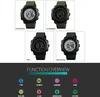 A collage of different SKMEI digital watches and a function overview. Produktbild-Vorschau