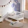FCH Kinderbett mit Schubladen 70x140cm, Hausbett mit Produktbild-Vorschau 6