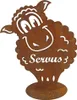 Przytulanka owieczka Servus ok. 50 cm - Dekoracja ogrodu Podgląd zdjęcia produktu 2