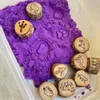 Zvířecí stopy Playdoh razítka,Zvířecí otisky,Dřevěné Náhled obrázku produktu 2