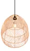 Lampada a sospensione, una luce, paralume in rattan Anteprima dell’immagine prodotto 2