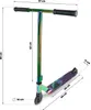 SOKE EVO Straßen-Stunt-Scooter in Neochrom Produktbild-Vorschau 9