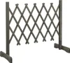 vidaXL Záhradný plot sivý 120x60 cm z masívneho jedľového Náhľad obrázku produktu 1