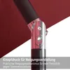 Yaheetech Sonnenschirm ø 270 cm Gartenschirm Knickbarer Produktbild-Vorschau 9
