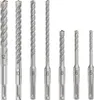 PRO SDS plus-5X Hammerbohrer-Set, 5/6/8/6/8/10/12 mm, 7-tlg Produktbild-Vorschau 4