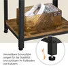 Yaheetech – stolik pomocniczy w stylu vintage z 3 półkami, Podgląd zdjęcia produktu 7
