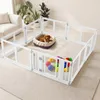 Enclos pour chien COSTWAY, avec porte à fermeture Voir les images du produit 9