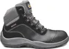 A single black and gray work boot is shown against a white background. Produktbild-Vorschau