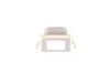 LED Decken Einbauleuchte Weiß matt Einbaustrahler 8x8cm Produktbild-Vorschau 2