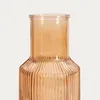 HOMLA TOLLE Glasvase beige 10x22 cm Produktbild-Vorschau 2