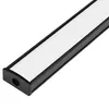 XUDO U-profil hliník černý 2 m – montážní profil pro LED Náhled obrázku produktu 5