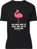 Mr. & Mrs. Panda Größe XL T-Shirt Flamingo Stolz - Schwarz Produktbild-Vorschau 1