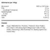 Nutritional information and ingredients list for a product. Produktbild-Vorschau