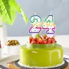 Geburtstagskerze Zahlen 0-9 Zahlenkerze 7,5 cm Kuchen-Deko, Produktbild-Vorschau 5