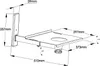 Supporto a parete My Wall per schermi TV, laptop, notebook Anteprima dell’immagine prodotto 1