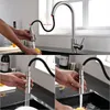 Edelstahl Küchenarmatur Ausziehbar Wasserhahn mit Brause Produktbild-Vorschau 4