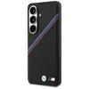 Custodia BMW MagSafe Galaxy S26 in Pelle finta nera con Anteprima dell’immagine prodotto 2