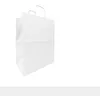 1x Papiertragetaschen weiß 7,5 Liter max. 10 kg mit Kordel Produktbild-Vorschau 1