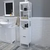 Mondeer Hochschrank Badezimmerschrank Badkommode Badegal 30 Produktbild-Vorschau 2