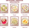 Ceramiczne miski do mikrofalówki na zupę, deser, sałatkę i Podgląd zdjęcia produktu 6